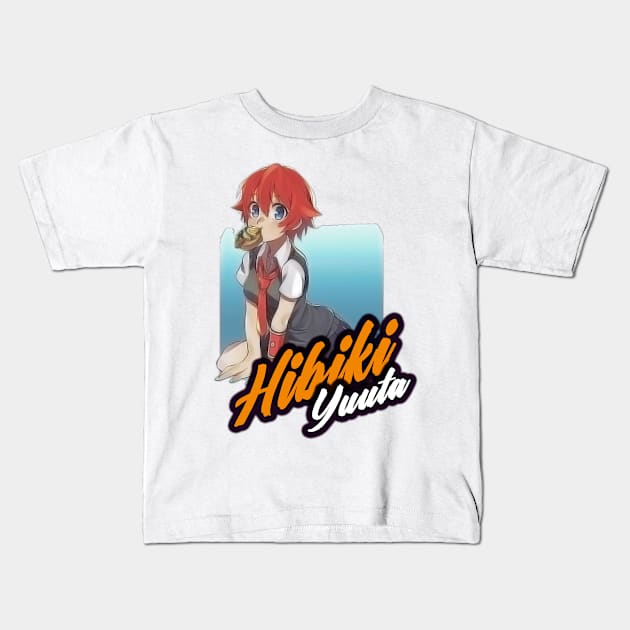 Hibiki Yuuta Kids T-Shirt by Mono oh Mono